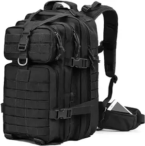 Hiking Backpack Survival Bag Large Capacity Assault Pack Molle Bag Rucksack Assault Pack Bag Large Rucksack with Molle System