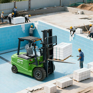 4 पहिया इलेक्ट्रिक मिनी फोर्कलिफ्ट सभी इलाके मिनी इलेक्ट्रिक 1000 किलोग्राम फोर्कलिफ्ट क्राउन इलेक्ट्रिक फोर्कलिफ्ट ड्राइव व्हील - Product Image 1