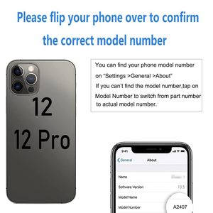 Cho Iphone 12 Series LCD màn hình cảm ứng Digitizer lắp ráp thay thế partscompatible với tất cả các mô hình 12 12 + 12mini/12Promax - Product Image 2