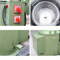 Sécheuse centrifuge industrielle LYH 3kW LYH-400 pour pièces, fixations et bijoux, débavurage, 35kg