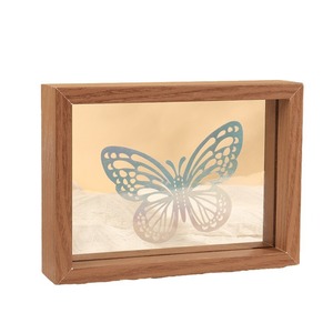 Cornice Fotografica Trasparente Bifacciale Creativa da Tavolo, Cornice Stereo per Foto Fai-da-Te, Supporto per Cornice Fotografica Trasparente - Product Image 5