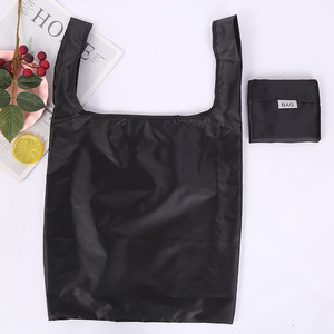 Sacs de courses réutilisables en polyester 190T 210D grande capacité, personnalisables avec logo, pliables, vente en gros - Product Image 5