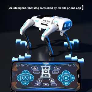 หุ่นยนต์สุนัขอัจฉริยะ <span class=keywords><strong>AI</strong></span> รุ่นใหม่ ปี 2025 ของเล่นเด็กแบบกลไกอิเล็กทรอนิกส์ทำจากพลาสติก ควบคุมด้วยรีโมท ตั้ง<span class=keywords><strong>โปรแกรม</strong></span>ได้ ของขวัญสำหรับเด็กผู้ชาย - Product Image 4