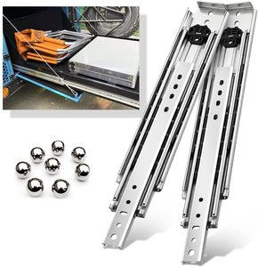 76mm Heavy Duty Corrosion-Resistant <strong>Drawer</strong> Slider Without <strong>Lock</strong> Premium Material for Outdoor Camping Storage Kitchen Gym Bedroom - Product Image 1