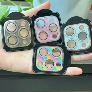 Lente di protezione della fotocamera Mobile in vetro temperato colorato per <span class=keywords><strong>iPhone</strong></span> <span class=keywords><strong>11</strong></span> 12 <span class=keywords><strong>Pro</strong></span> Max per <span class=keywords><strong>iPhone</strong></span> 13 modelli con <span class=keywords><strong>dimensioni</strong></span> 6.1 6.7 5.4" - Product Image 2