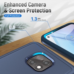 Rugged hybrid armor custodia protettiva antiurto <span class=keywords><strong>cover</strong></span> posteriore per google pixel 6A 7 PRO Motorola G POWER 2021 redmi 9A <span class=keywords><strong>9C</strong></span> <span class=keywords><strong>xiaomi</strong></span> 12 - Product Image 3