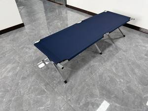 Cama de Camping Metálica, Táctica, Plegable, para Exteriores, Emergencias, Desastres, Campamentos, Cama Plegable - Product Image 1