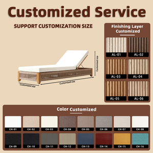 Cama <span class=keywords><strong>de</strong></span> Dí<span class=keywords><strong>a</strong></span> para Exteriores <span class=keywords><strong>de</strong></span> Teca Natural, Tumbona <span class=keywords><strong>de</strong></span> Ratán Resistente <span class=keywords><strong>de</strong></span> Grado Comercial para Proyectos <span class=keywords><strong>de</strong></span> Villas <span class=keywords><strong>de</strong></span> Lujo y Clubes <span class=keywords><strong>de</strong></span> <span class=keywords><strong>Playa</strong></span> - Product Image 2