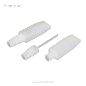 Ecannal – Flacon échantillon mini en plastique HDPE de haute qualité, étanche et hermétique, 1,5 ml/1,5 g, avec bouchon spatule et tige d'agitation - Product Image 2