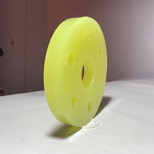 Yüksek kaliteli poliüretan parçaları Pu lastik pedi amortisörler tampon bahar ped Spacer poliüretan PU özel parçalar - Product Image 2