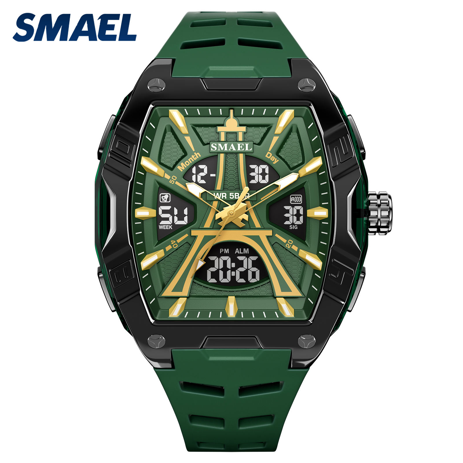 สีเขียว