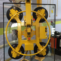 Sangle de levage industrielle pour pierres, dalles de granit et de marbre, capacité 1000 kg, élévateur de plaques en acier inoxydable robuste, caoutchouc noir haute résistance