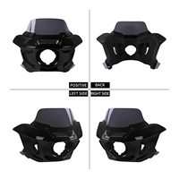 Cache-phare avant de moto pour Harley Dyna Street Bob Wide Glide FXDL 06-17 Super Glide 06-16