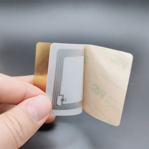 Diámetro personalizado de fábrica 30mm/pegatina personalizada 213 Anti-Metal para trabajar en superficie metálica 13,56 MHz pegatina NFC pegatina frágil - Product Image 5