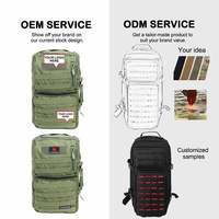 Sac à dos tactique 30L 3 en 1 Sac à bandoulière simple, sac à main décontracté et sac à dos Bug Out Grand sac à dos pour ordinateur portable pour hommes Sac à dos