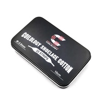Mini boîte rectangulaire à charnière imprimée personnalisée, boîte en fer blanc Offre Spéciale pour bracelet à lacets, breloque, emballage de bijoux