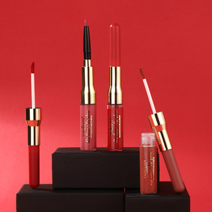 Brillo labial 2 en 1, brillo de labios hidratante, brillo de labios, brillo de labios no adhesivo, resistente al agua - Product Image 6