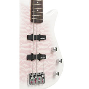 Белая электрогитара IB с грифом из клёна, накладкой из палисандра, 4 струны, 1 регулятор тона, <span class=keywords><strong>2</strong></span> регулятора громкости - Product Image 5