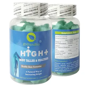Customized Height Growth Gummies Vitamins Supplement Grow Taller Age 30 and Abov Best Capsule For Height Growth