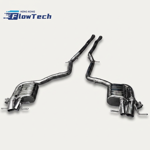 Système d'échappement cat-back à soupapes haute performance pour Mercedes-Benz W223 S400/S450 3.0T en acier inoxydable 304 - Product Image 3