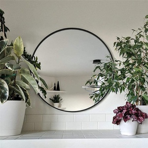 Modern Bathroom Wall <b>Mirrors</b> Antique Salon Metal Gold <b>Tray</b> Framed Glass Bedroom Living Room Everyday Decorative Accessories - Product Image 4