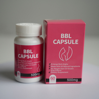 Offre Spéciale Capsules BBL Effet Lifting Fesses Poitrine Plus Volumineuse Prise de Poids Fesses Galbées et Poitrine Augmentée