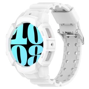 Cinturino in Gel di silice per armatura Win-Win con custodia protettiva per Samsung Watch 7 Watch 6 Set cinturino in Silicone resistente - Product Image 3