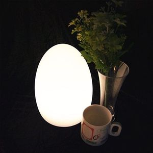 Lampe décorative LED en forme d'œuf, multicolore, à filament, en plastique, étanche pour extérieur, idéale pour jardin, veilleuse en forme de bouteille - Product Image 4