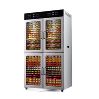 96 Lagen Roestvrijstalen Biltong Beef Jerky Fruit & Groenten Dehydrator Multi-Voltage Commerciële Droger Machine