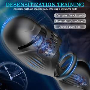 Masturbador Eléctrico 2 en 1 con 9 Modos de Vibración, Estimulador de Glándulas 360°, Vibración de Testículos, Juguetes Sexuales Anales para Mujeres - Product Image 3