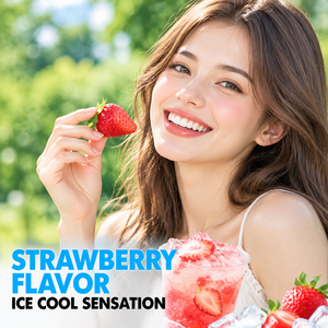 สินค้ามาแรง แผ่นอมดับกลิ่นปากรสสตรอว์เบอร์รี ปราศจากน้ำตาล ให้ความสดชื่นทันที ดูแลช่องปาก ให้ความรู้สึกเย็นสดชื่นยาวนาน - Product Image 6
