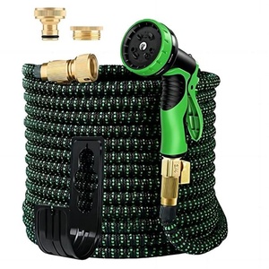 Meter 2025 Water Pipe Kink Lightweight <b>Magic</b> Sprayer Watering Copper Expandable Lawn Watering Hose - Product Image 1