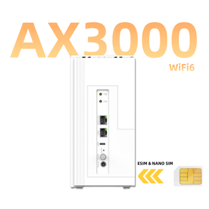 Système WiFi Mesh double bande AX3000 WiFi 6 pour toute la maison, vitesse de 2976 Mbps, couverture de 7000 pieds carrés, pare-feu, VPN, WEP, SOHO, 1000 Mbps - Product Image 1