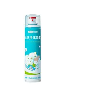 Spray désodorisant pour chaussures Kefu 360ml, ions argent antibactériens, parfum pêche blanche, pour chaussures et chaussettes - Product Image 2