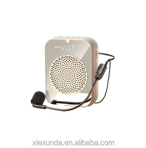 Wired Voice Amplifier for Teachers & Tour Guides - Waist-Worn Speaker with Mic, Recording & Playback