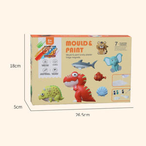Nuovi Prodotti: Kit Educativo di Colorazione e Disegno 3D con Dinosauri e Veicoli, Giocattoli con Acquerelli <span class=keywords><strong>per</strong></span> Bambini e Bambine - Product Image 5