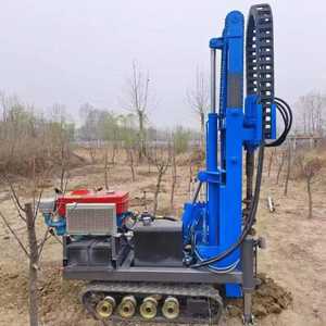 Máquina de Perfuração Rotativa para Instalação de Pilares Solares, Perfuradora de Pilares Fotovoltaicos Pequena, Máquina de Perfuração de Fundo de Furo - Product Image 3