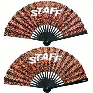 Solid Color Carved Angel Style Bamboo <b>Hand</b> <b>Fan</b> Eco-Friendly Wholesale Wedding Event <b>Fan</b> - Product Image 4