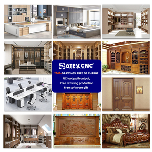 Bộ định tuyến Gỗ CNC 1325 đa chức năng với bộ thay đổi công cụ tự động và điều khiển 3 trục cho thiết kế và sản xuất đồ nội thất tùy chỉnh - Product Image 6