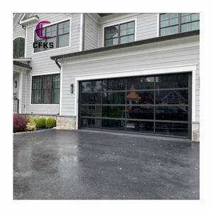 <span class=keywords><strong>Porte</strong></span> de <span class=keywords><strong>garage</strong></span> en verre de style américain de qualité supérieure Design en aluminium inclinable Options verticales et pliantes Portes sectionnelles modernes - Product Image 2