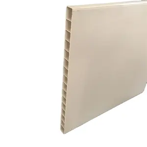 Tablero hueco de PVC de alta calidad, Panel de pared de PVC para cerca de cerdo, jaula de partos de cerdo