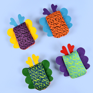 Jouets en peluche interactifs et couineurs MIDEPET écologiques pour chats et chiens, multicolores, rembourrés <span class=keywords><strong>de</strong></span> catnip pour jouer et mordre - Product Image 4