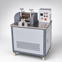 Máquina de Peletización de Plástico, Molino Mezclador de Dos Rodillos para Laboratorio, Granuladora de Compuesto de Color para Masterbatch, Escala Piloto, Calentamiento Eléctrico, CE