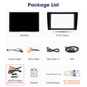 13 inch 8 core đài phát thanh xe hỗ trợ 360 trở lại máy ảnh 2 + 32GB 4 + 64GB 8 + 128GB xe màn hình Android đài phát thanh xe - Product Image 6