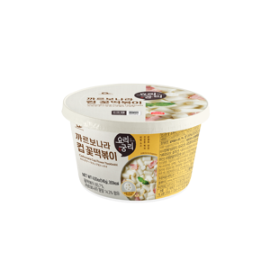 Tteokbokki Instantáneo Coreano con Carbonara Cremosa al Estilo Coreano, 22 oz líquidas, en Vaso, ¡Superventas! - Product Image 3