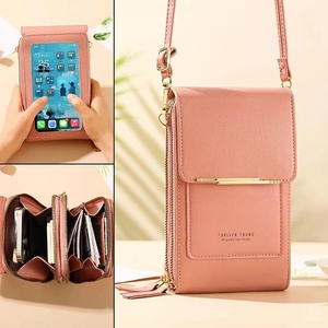 Bolsos Cruzados Pequeños de Moda para Mujer, Mini Bolso de Hombro de Cuero Mate, Bolso de Mano, Bolsa para Teléfono, Cartera - Product Image 2