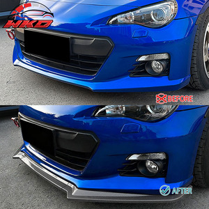 Fits For Subaru BRZ 13-16 CS Style Front Bumper Lip Chin <b>Splitter</b> Carbon Fiber Print Auto Parts Automotive Accessories - Product Image 3