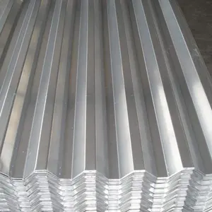 Corrugated Metal Roofing 0.13mm Gi Carbon Steel Galvanized Corrugated Steel Roofing Sheet