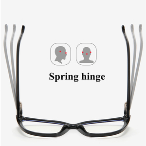 Vendita calda <span class=keywords><strong>di</strong></span> nuovo arrivo moda europea americana Cat Eye TR90 telaio CP Pin Anit blu luce <span class=keywords><strong>occhiali</strong></span> con cerniera a molla - Product Image 4