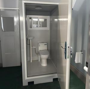 High Quality Eco-Friendly Modular Prefab House Modern Design Portable Public <strong>Toilet</strong> for Park Exterior Use Made Sandwich Panel - Product Image 2